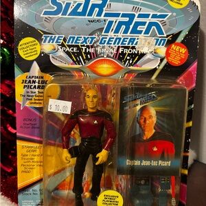 NIB Star Trek Captain Jean-Luc Picard Action Figure NWT In box